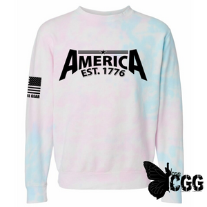America Baby Sweatshirt Xs / Cotton Candy Hoodie