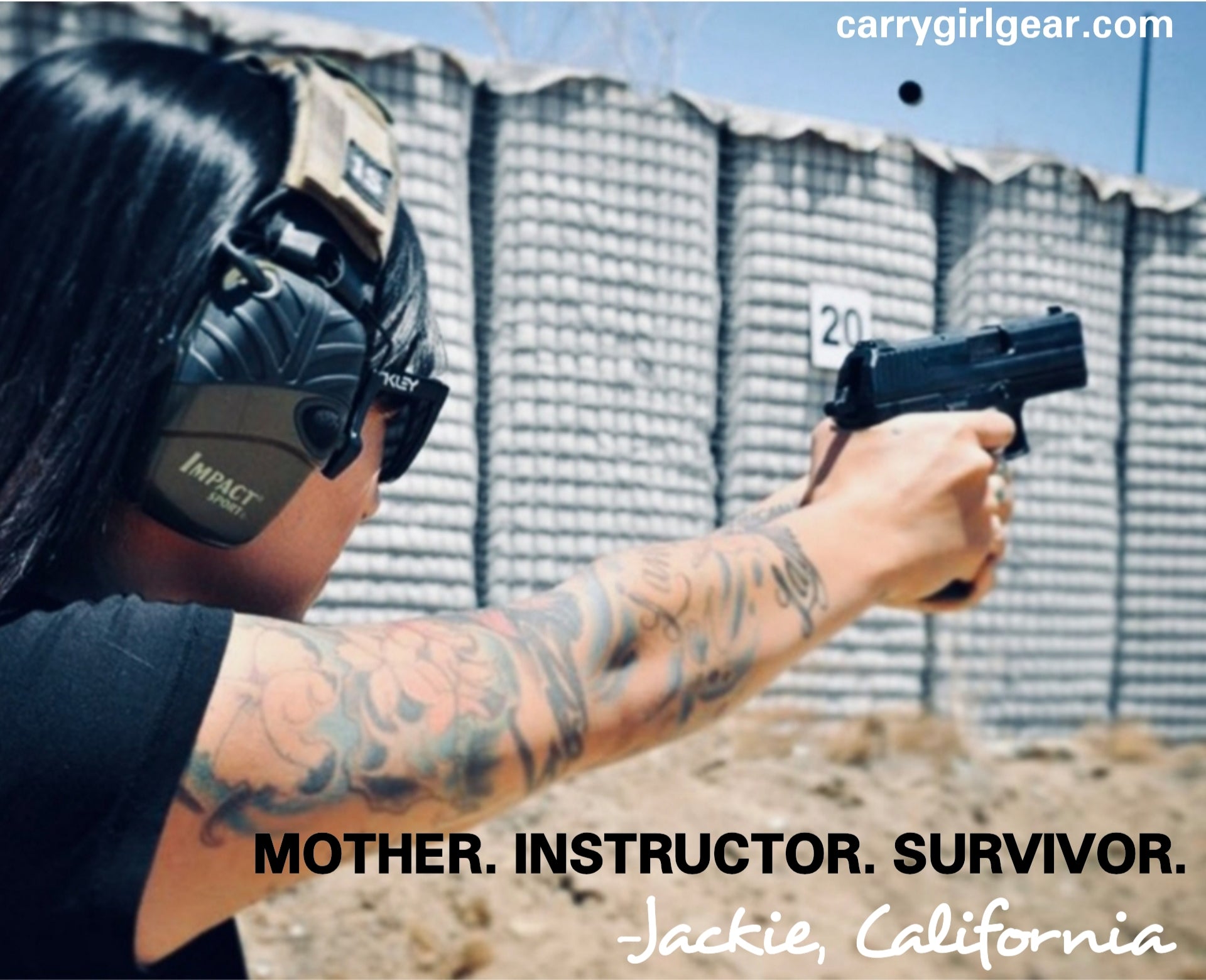 Mother, Firearm Instructor and Survivor