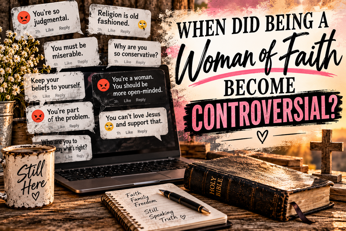 When Did Being a Woman of Faith Become Controversial?