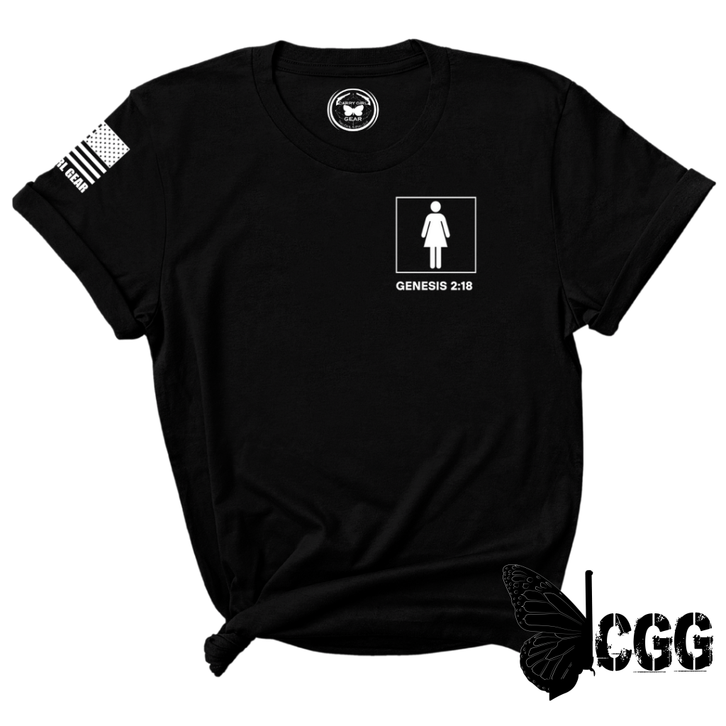 100% Woman Tee Xs / Black Unisex Cut Cgg Perfect Tee