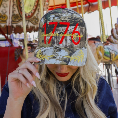 1776 Freedom Camo Trucker