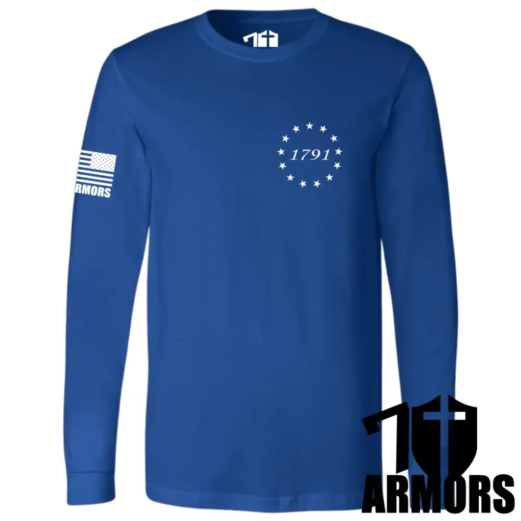 1791 Long Sleeve Sm / Blue