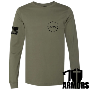 1791 Long Sleeve Sm / Od Green