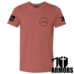 1791 T-Shirt Sm / Clay T-Shirts