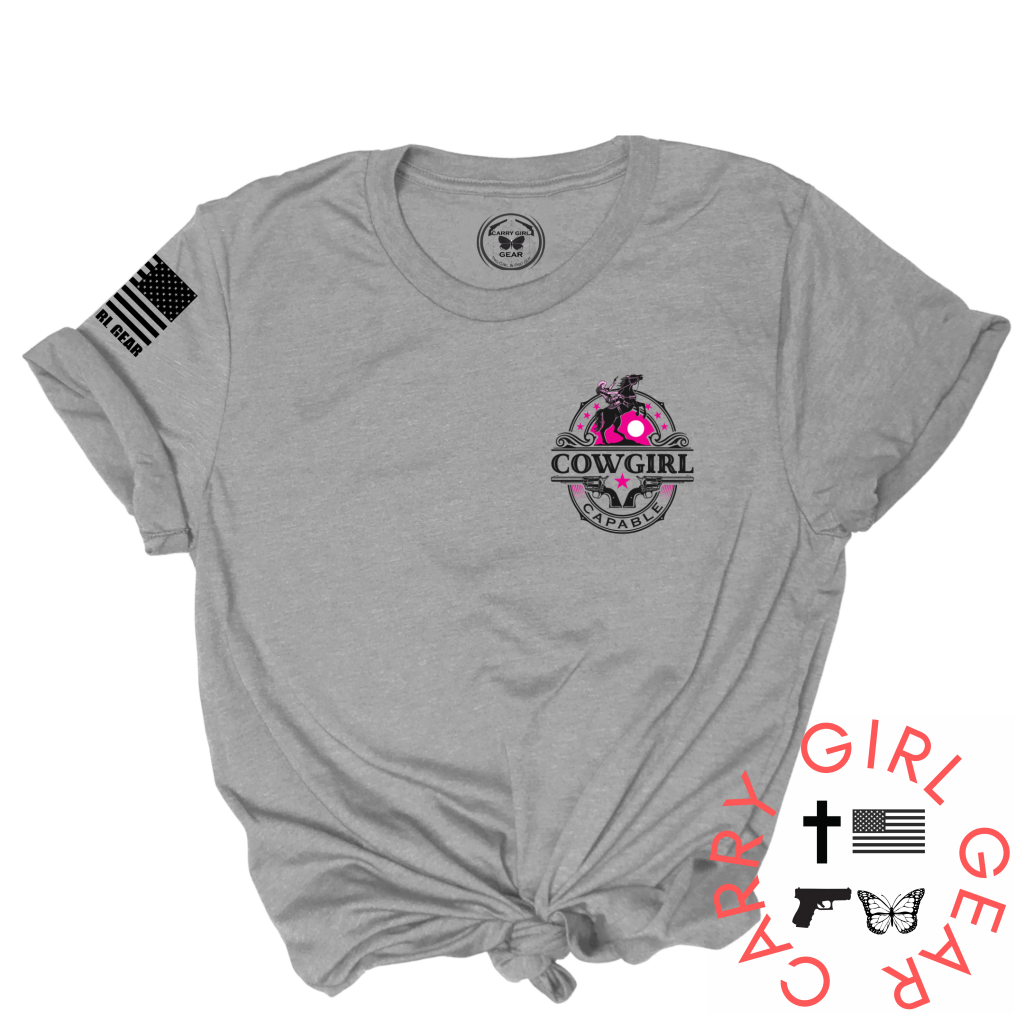 Cowgirl Capable Tee Cgg Perfect