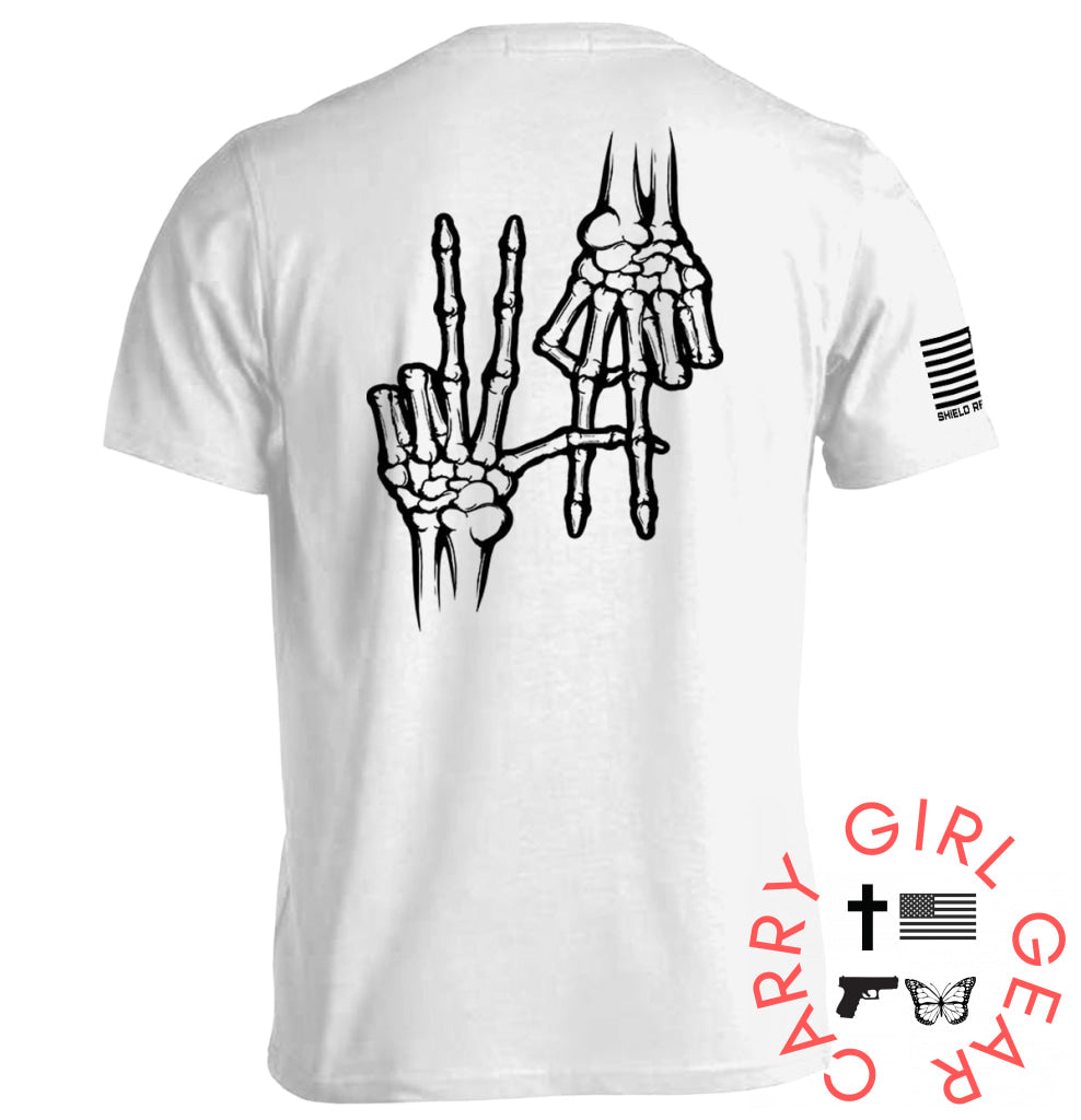 2A Bones White / S Tee Nc - Apparel