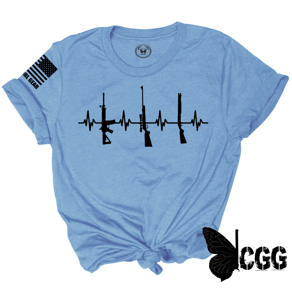 2A Fib Tee Xs / Carolina Blue Unisex Cut Cgg Perfect Tee