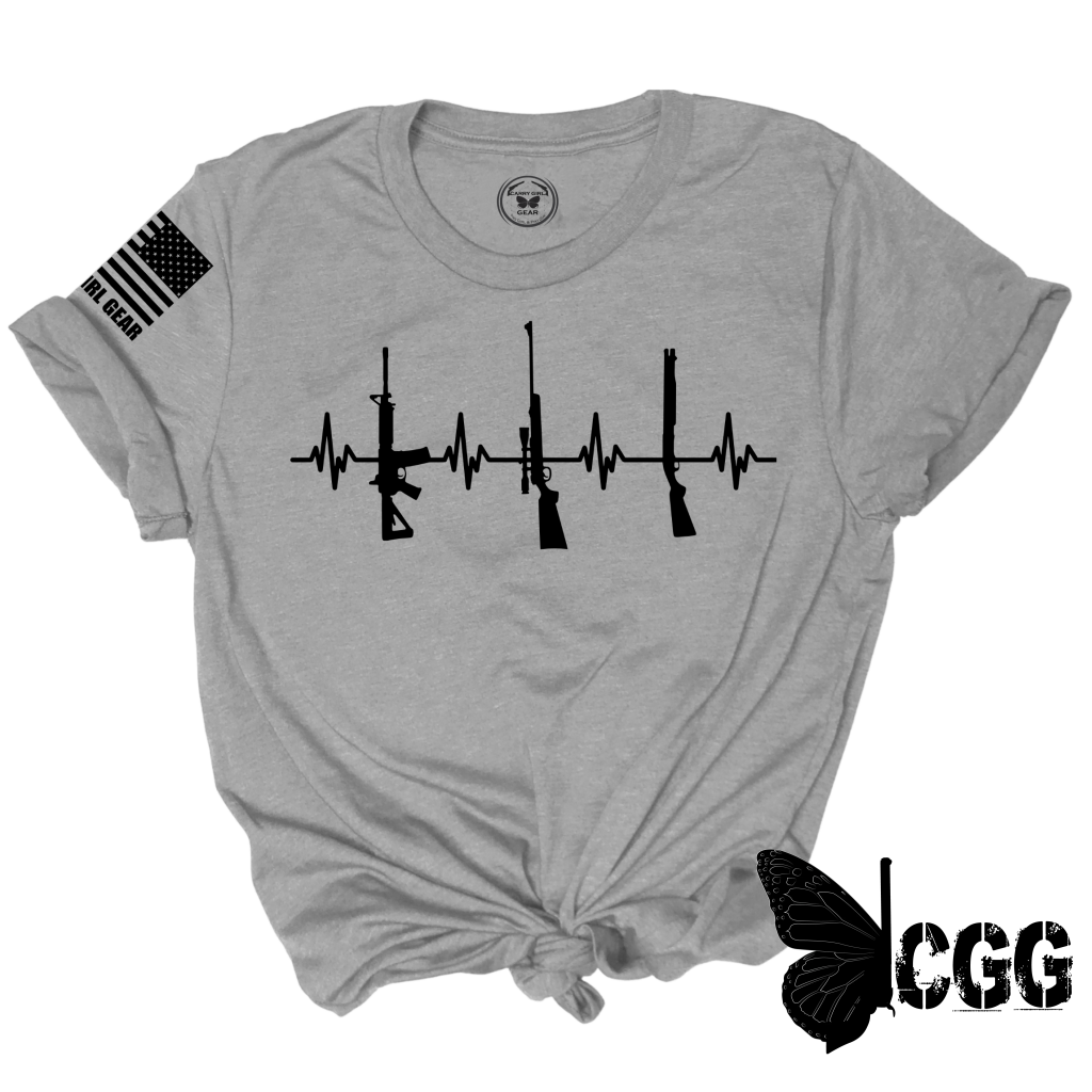 2A Fib Tee Xs / Steel Unisex Cut Cgg Perfect Tee