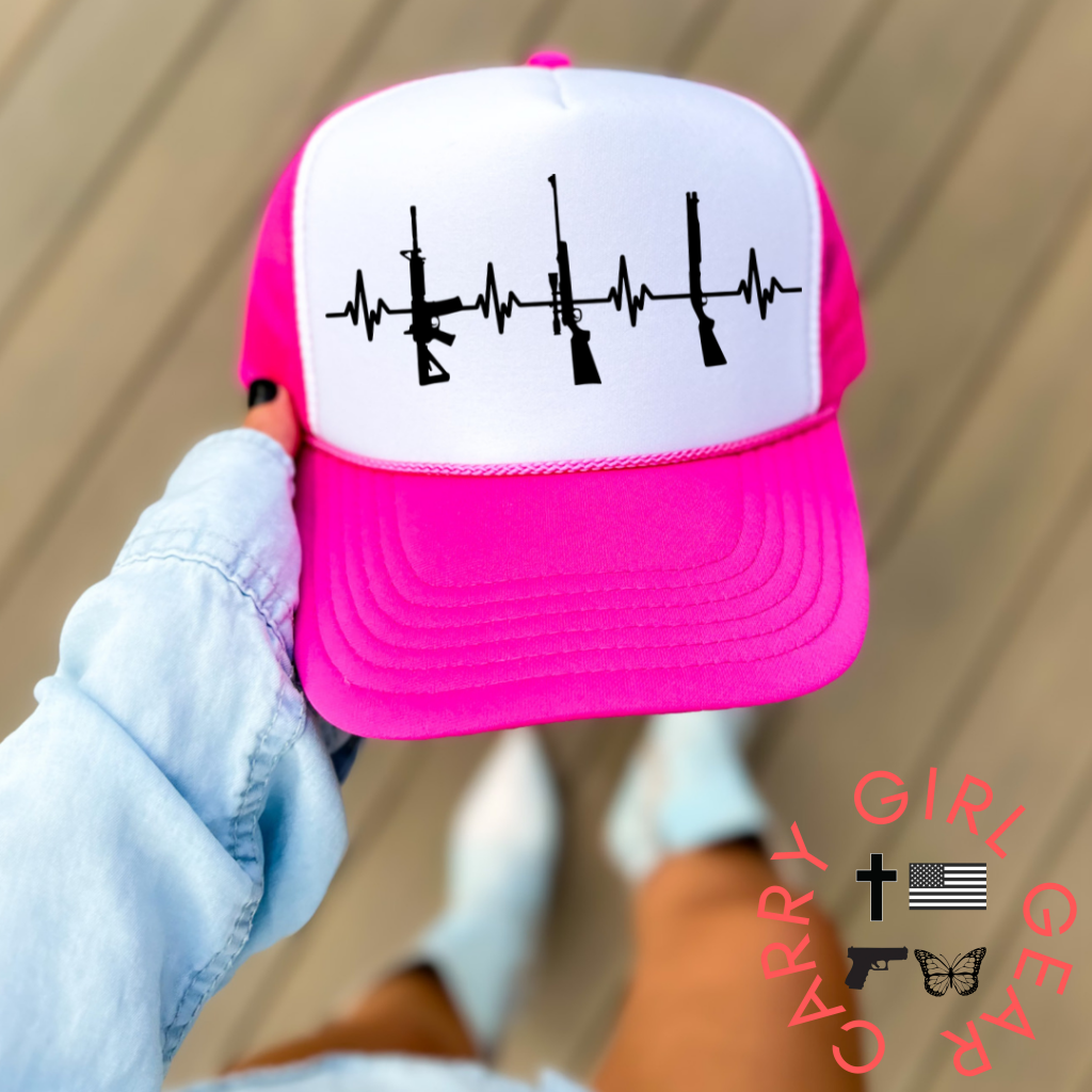 2A FIB Trucker HOT PINK/WHITE