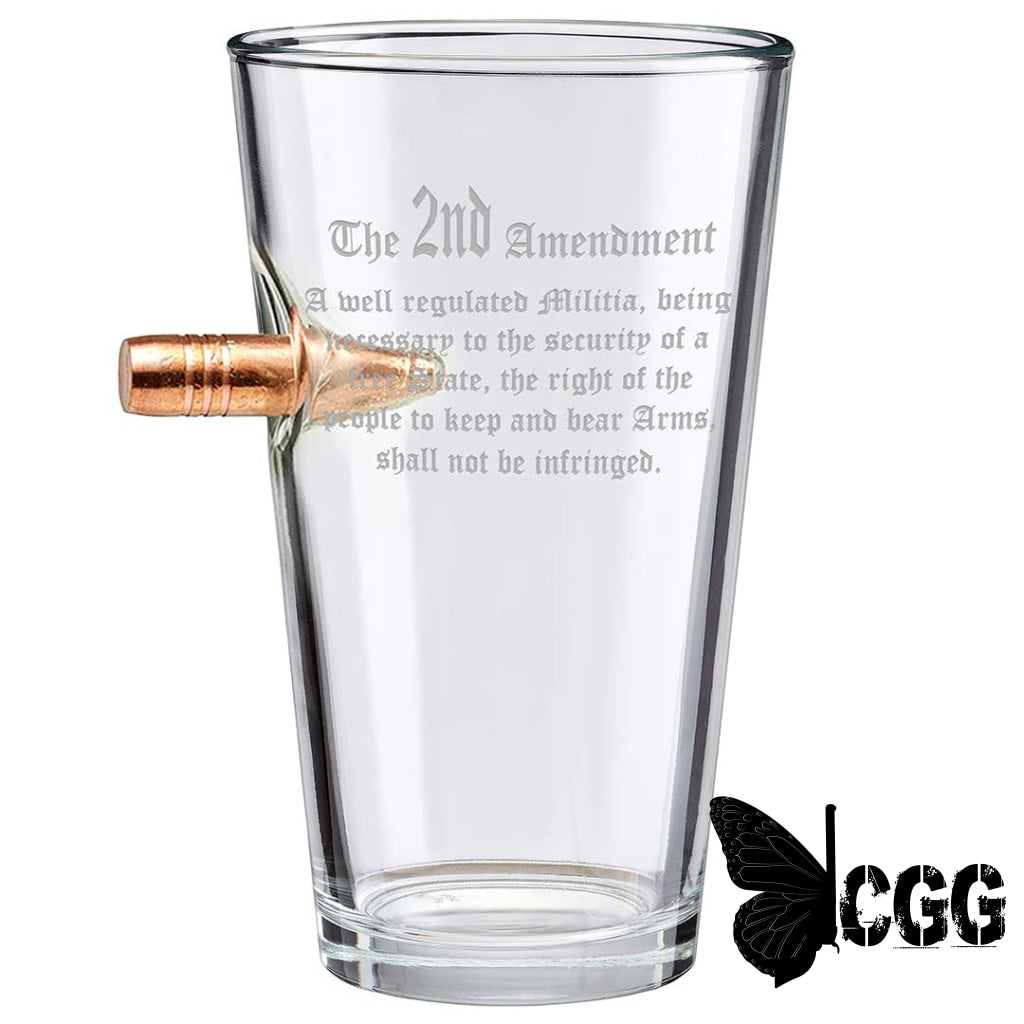 2Nd Amendment Glasses No / Rocks Glass (11Oz)