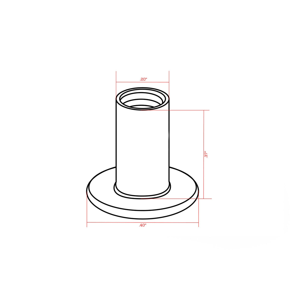 3/8" Post