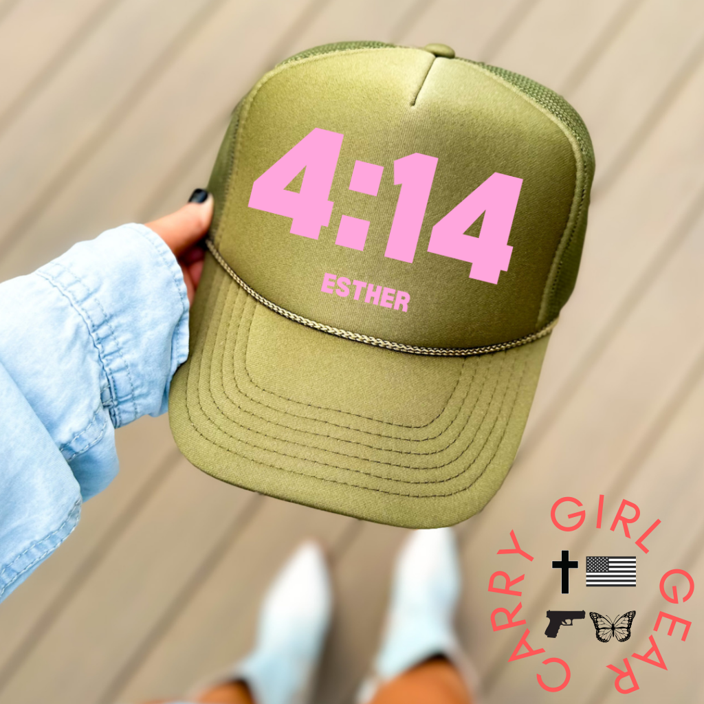 4:14 ESTHER Trucker OLIVE TREE