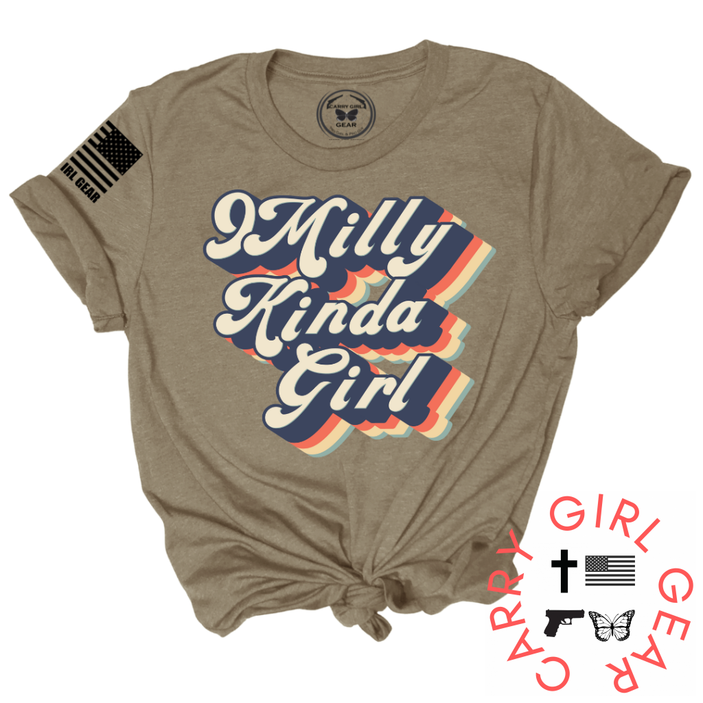 9 Milly Kinda Girl Tee Xs / Heather Latte Unisex Cut Cgg Perfect Tee