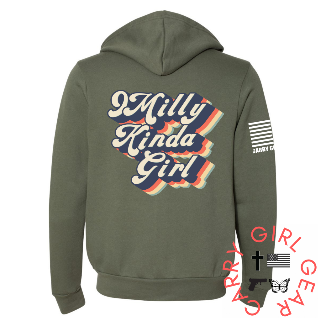 9 Milly Zippered Hoodie