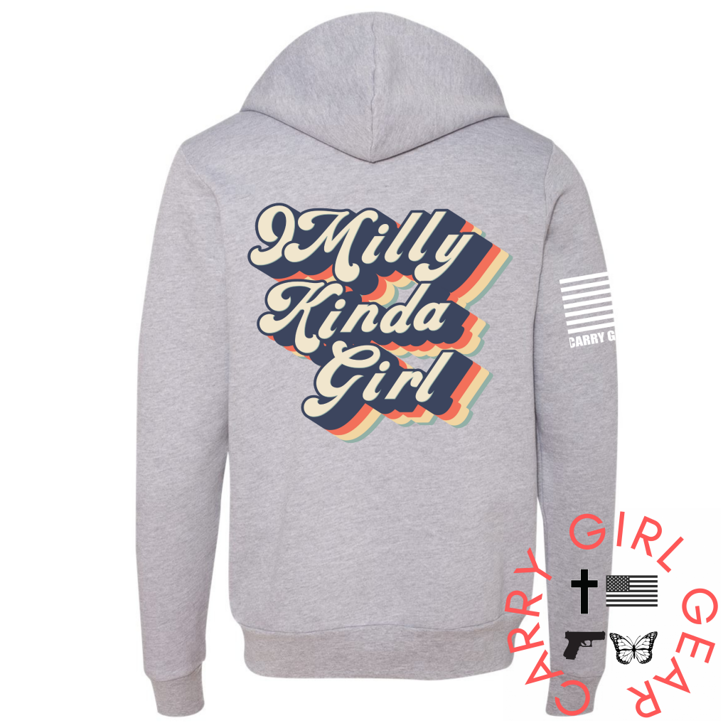 9 Milly Zippered Hoodie
