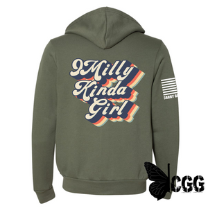 9 Milly Zippered Hoodie