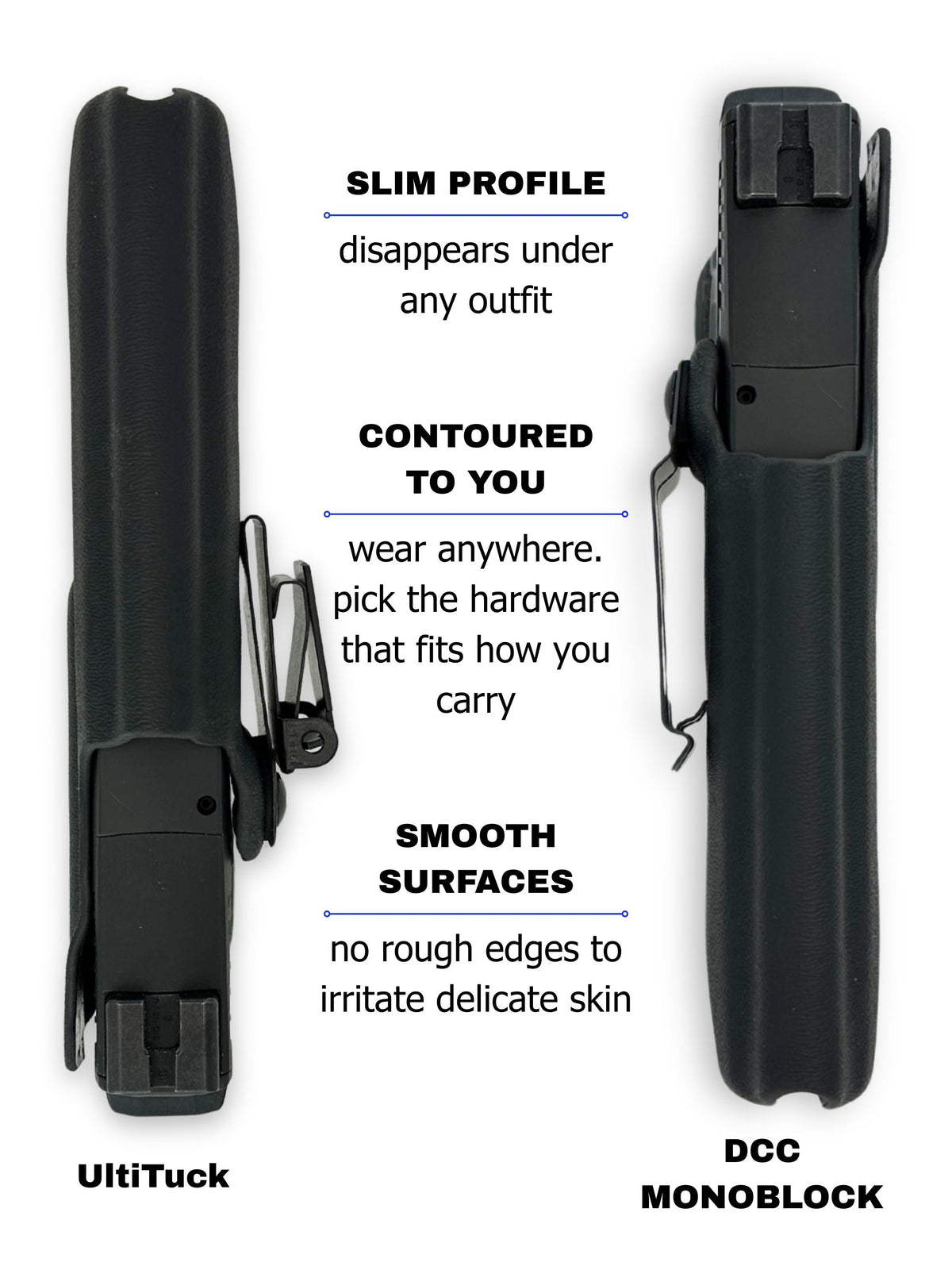 Amelia IWB Holster for Smith & Wesson Bodyguard .380