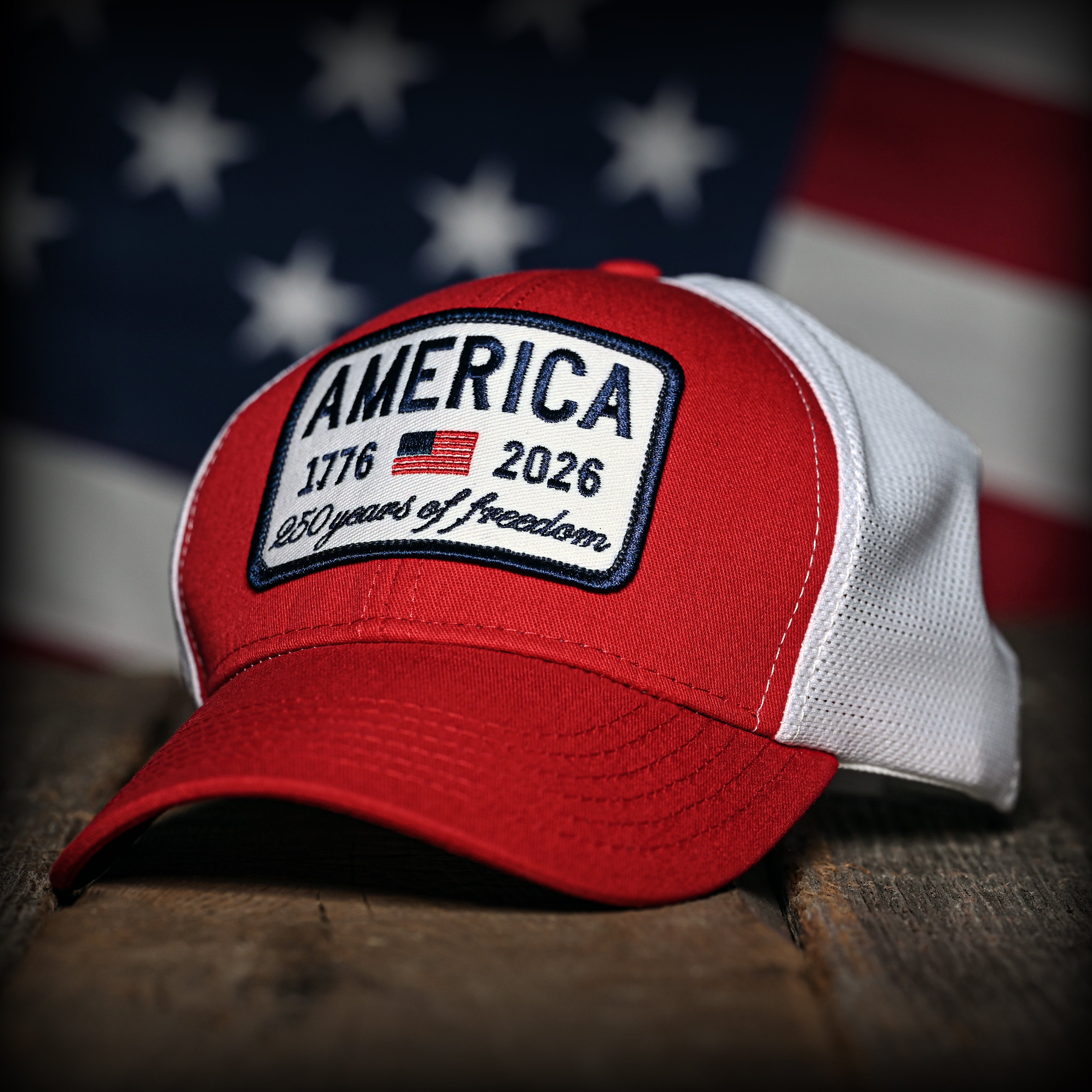 America's 250th Anniversary Trucker Hat - Carry Girl Gear