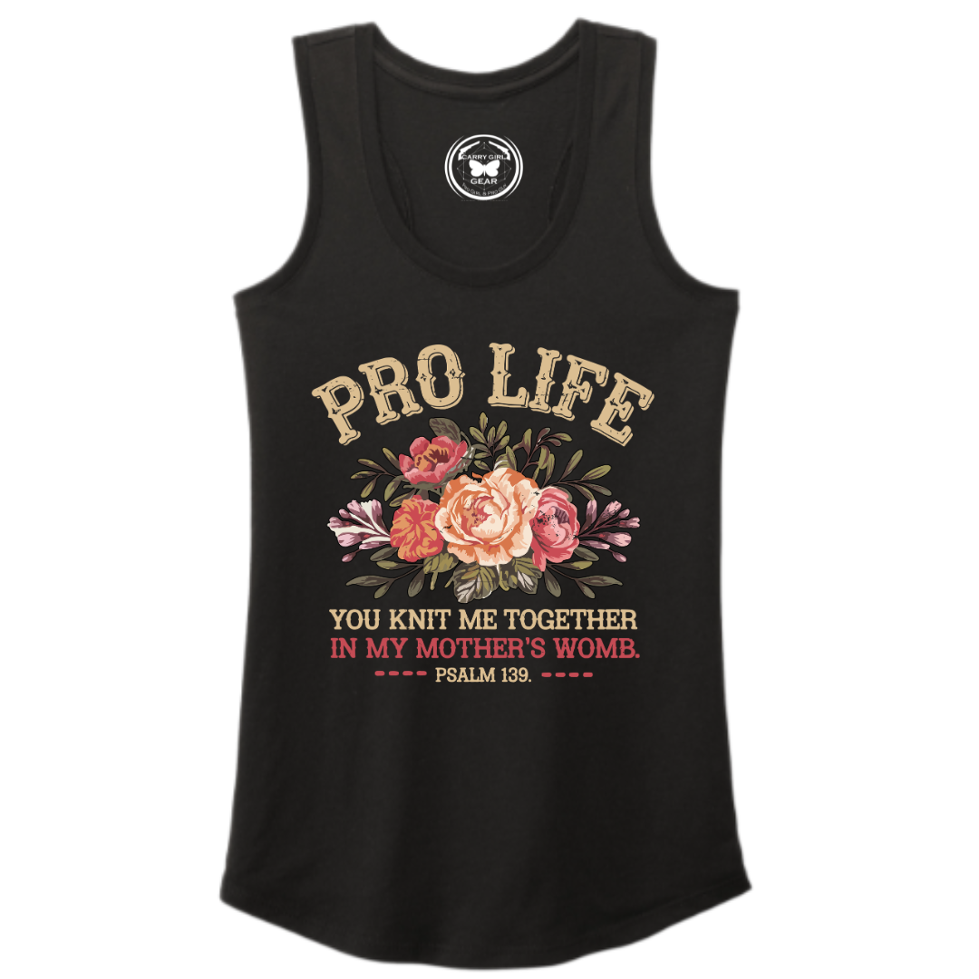 KNIT TOGETHER TANK TOP