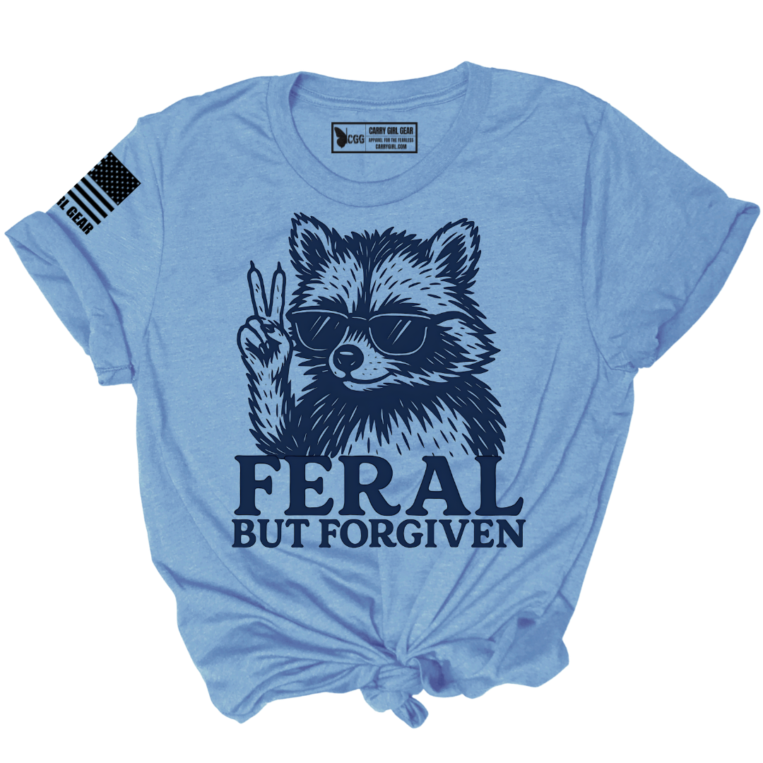 FERAL BUT FORGIVEN TEE