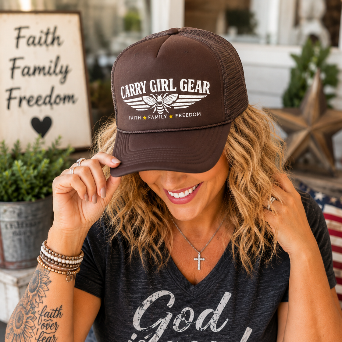 The CGG Heritage Bee Trucker