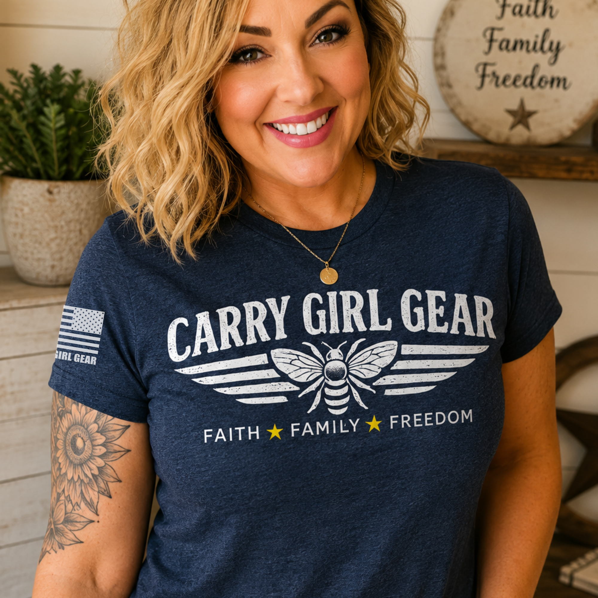 The CGG Heritage Bee Tee