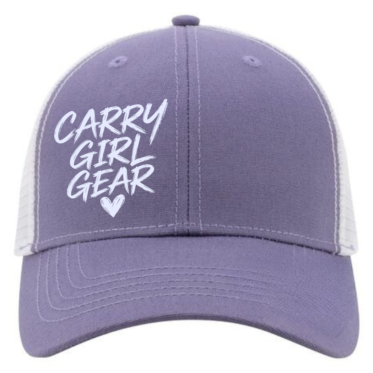 I HEART CGG Ponytail Trucker