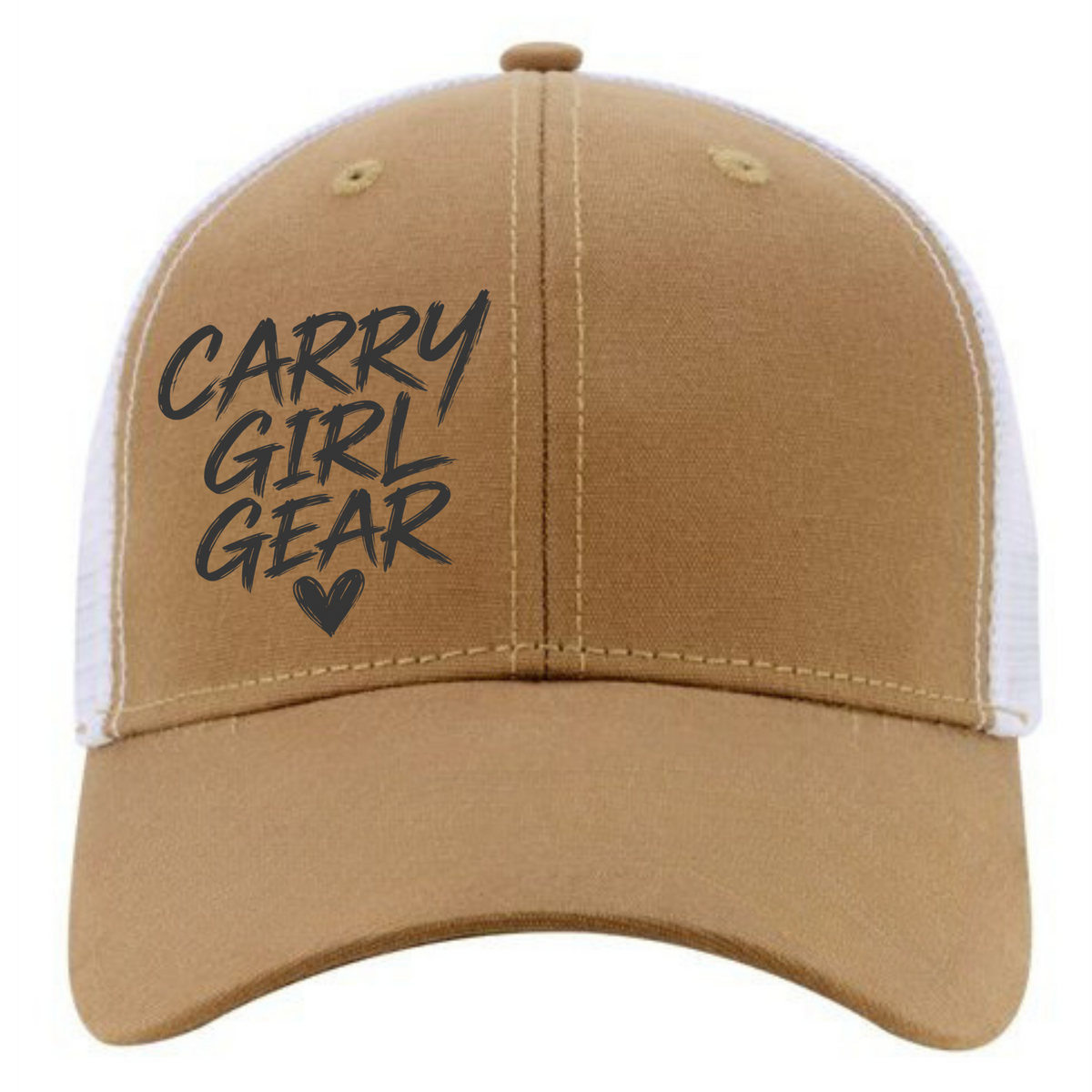 I HEART CGG Ponytail Trucker