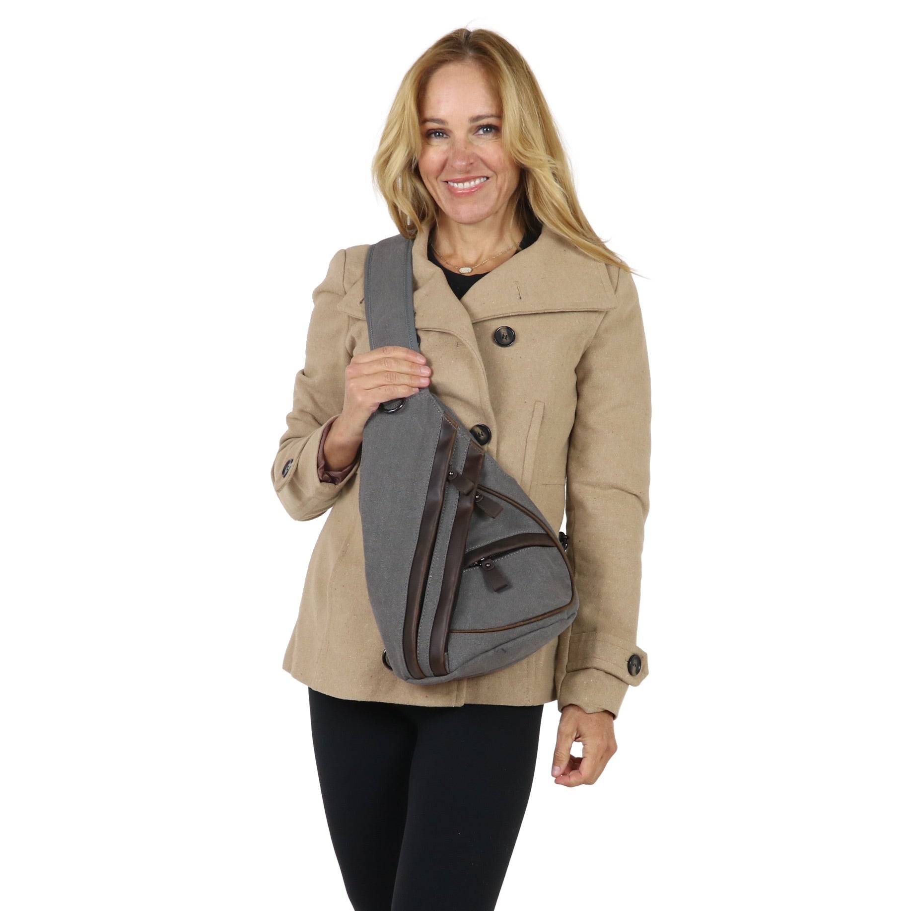 Concealed Carry Jordan Canvas Sling by DS Conceal - Carry Girl Gear