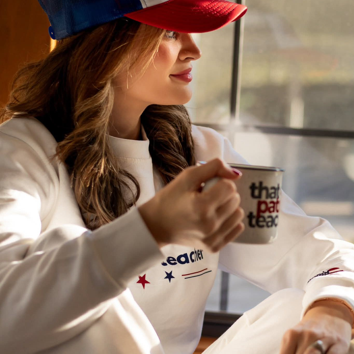 THAT PATRIOT TEACHER CAMPFIRE MUG