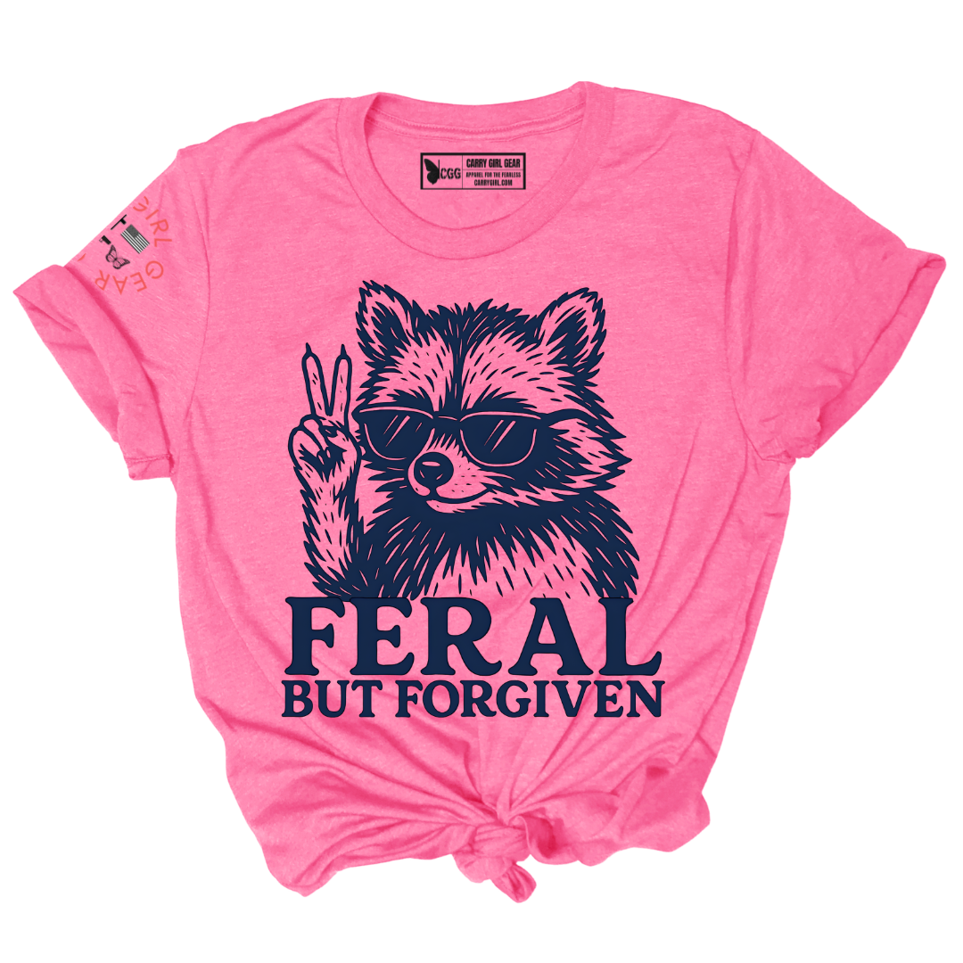 FERAL BUT FORGIVEN TEE