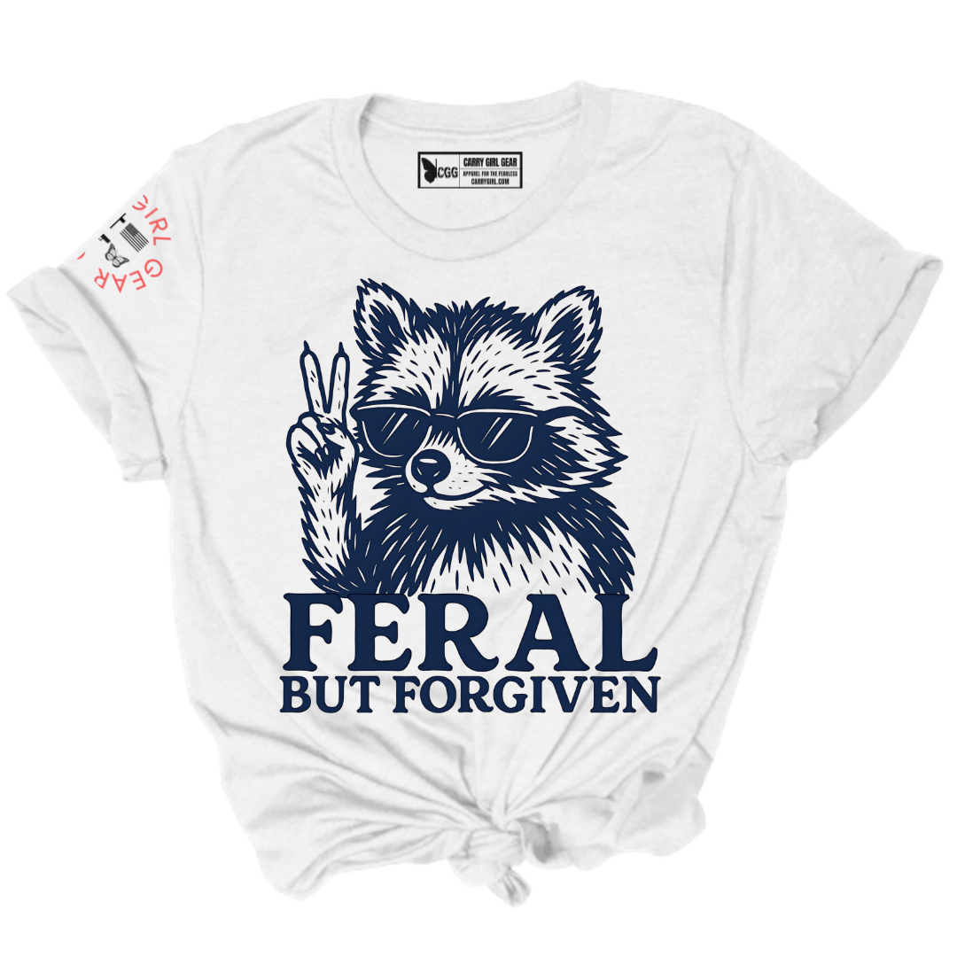 FERAL BUT FORGIVEN TEE