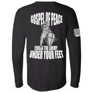 Gospel Of Peace Long Sleeve Sm / Black