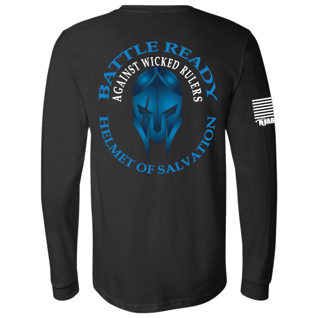 Helmet Of Salvation Long Sleeve Sm / Black