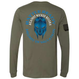 Helmet Of Salvation Long Sleeve Sm / Od Green