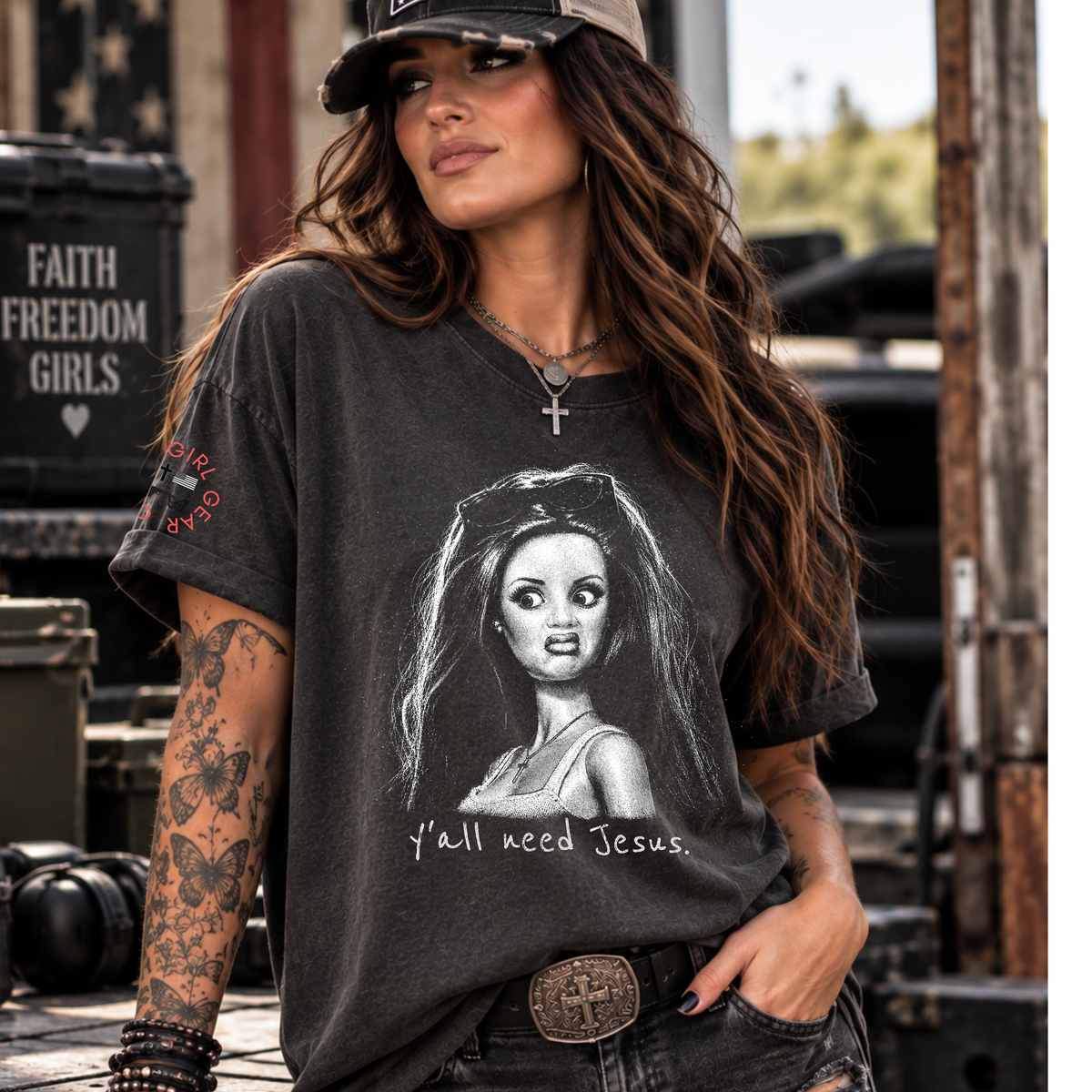 Y'ALL NEED JESUS TEE