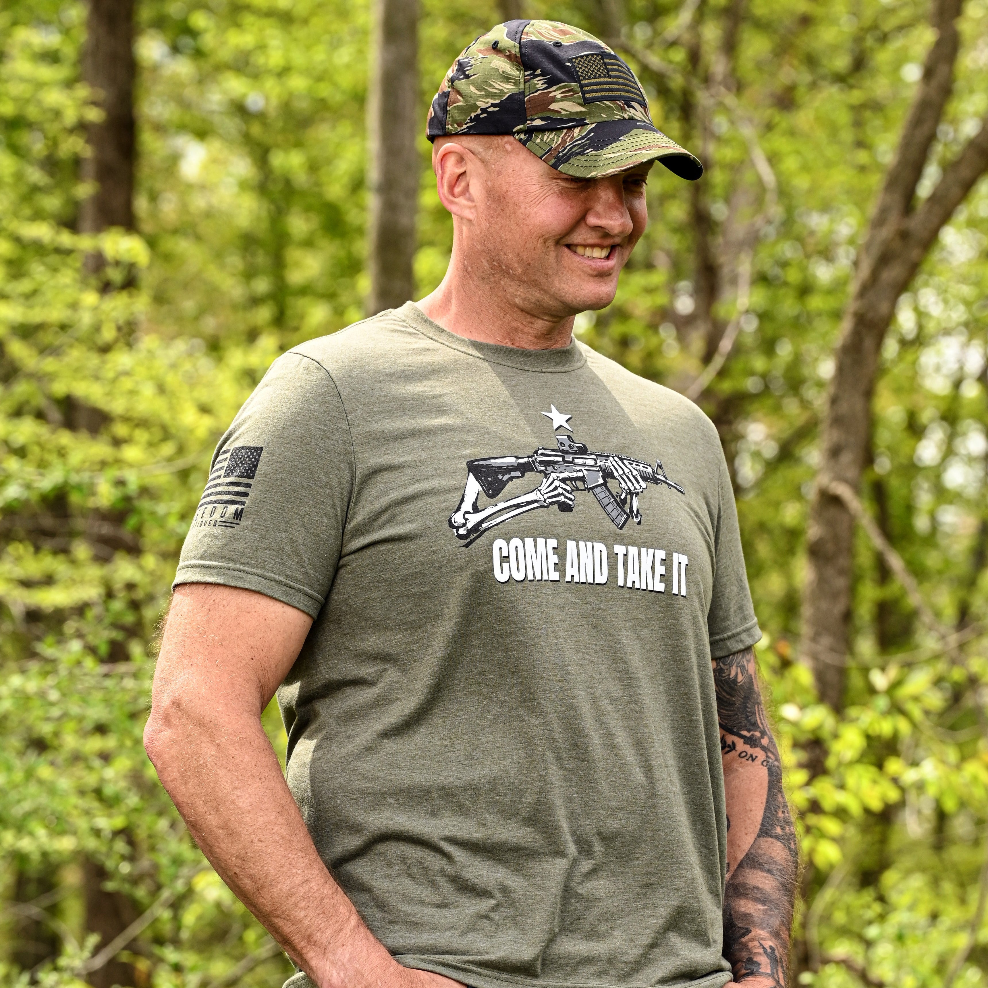 Men's Come & Take It 2A Patriotic T-Shirt