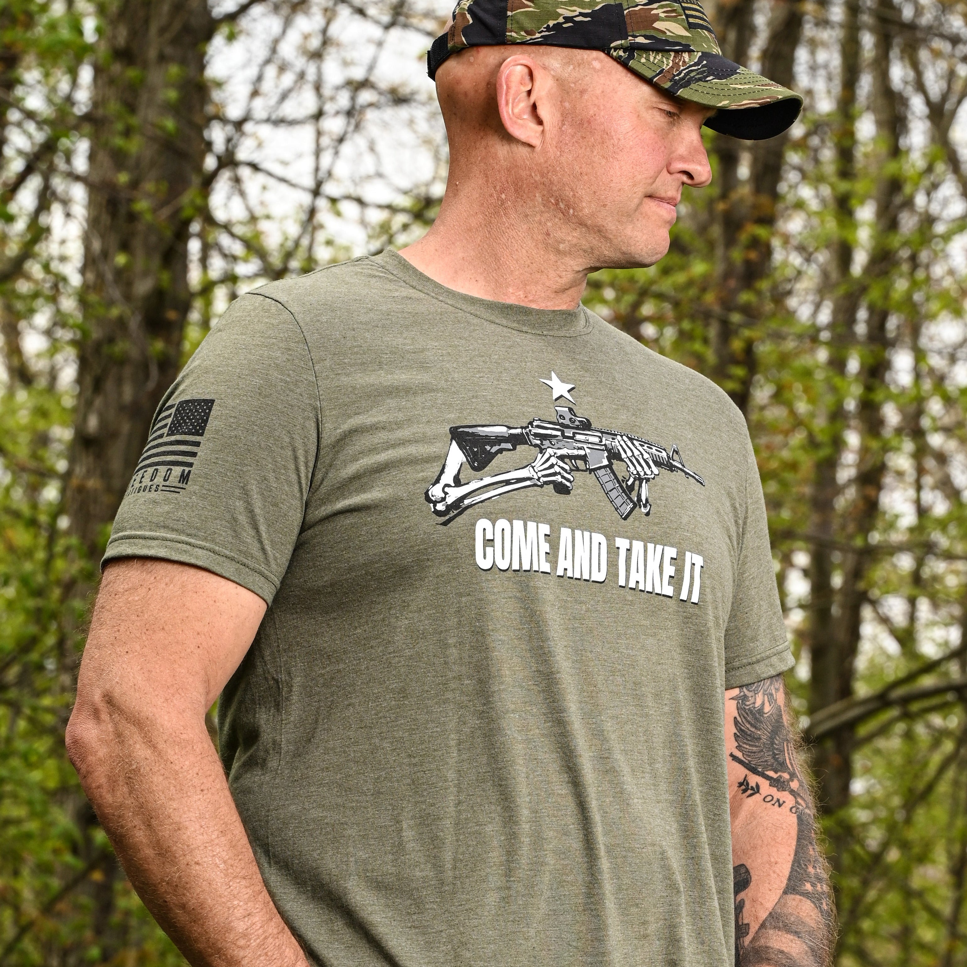 Men's Come & Take It 2A Patriotic T-Shirt