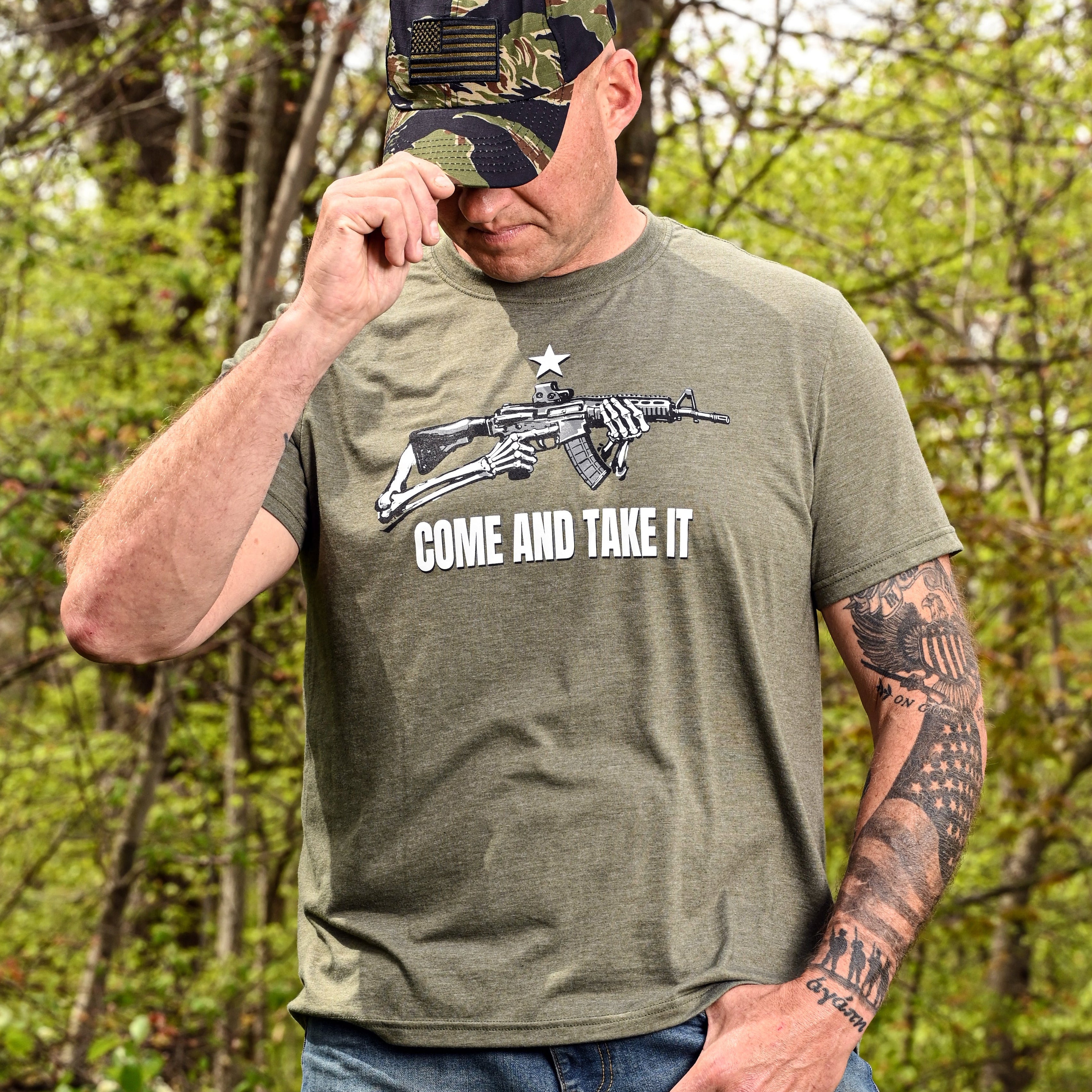 Men's Come & Take It 2A Patriotic T-Shirt