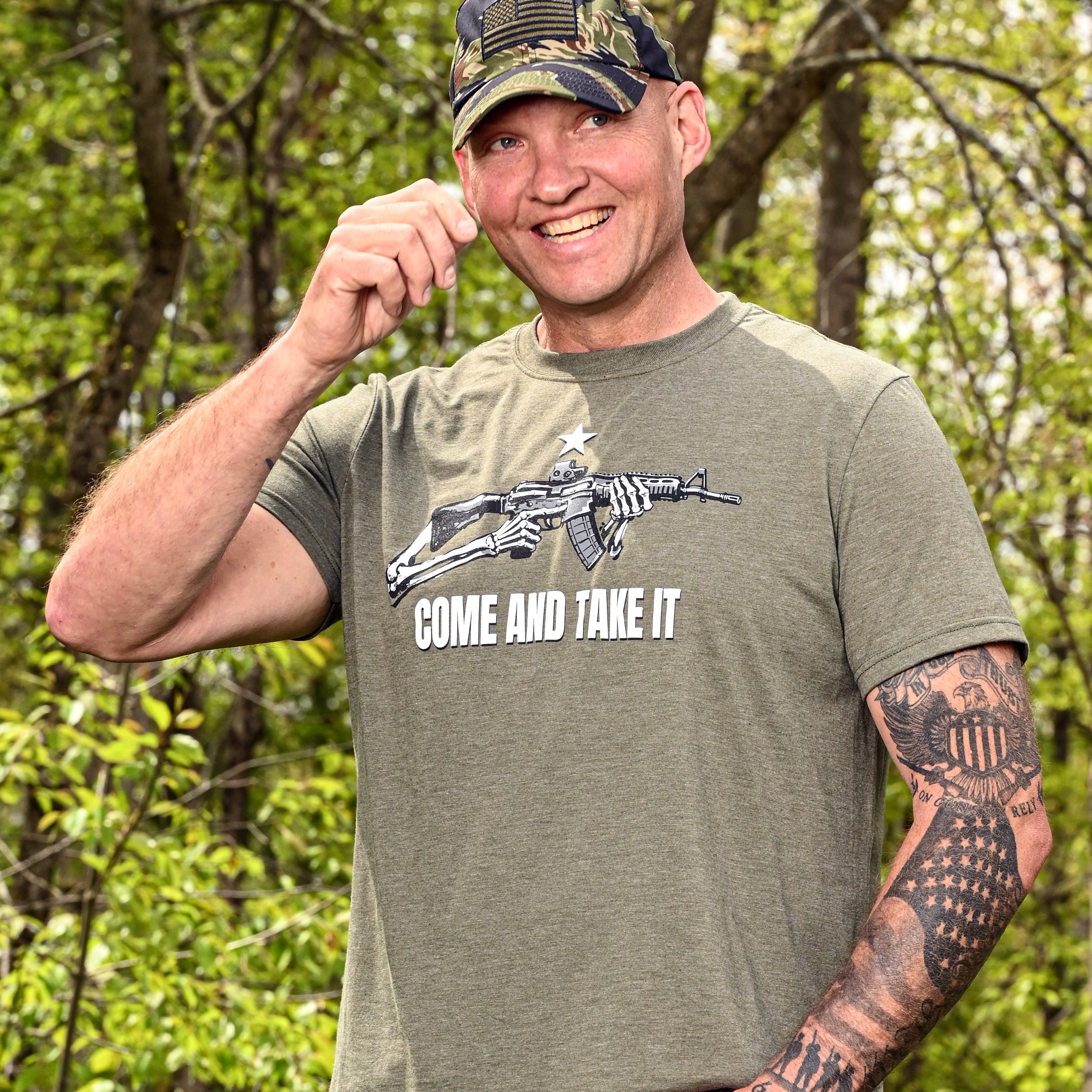 Men's Come & Take It 2A Patriotic T-Shirt