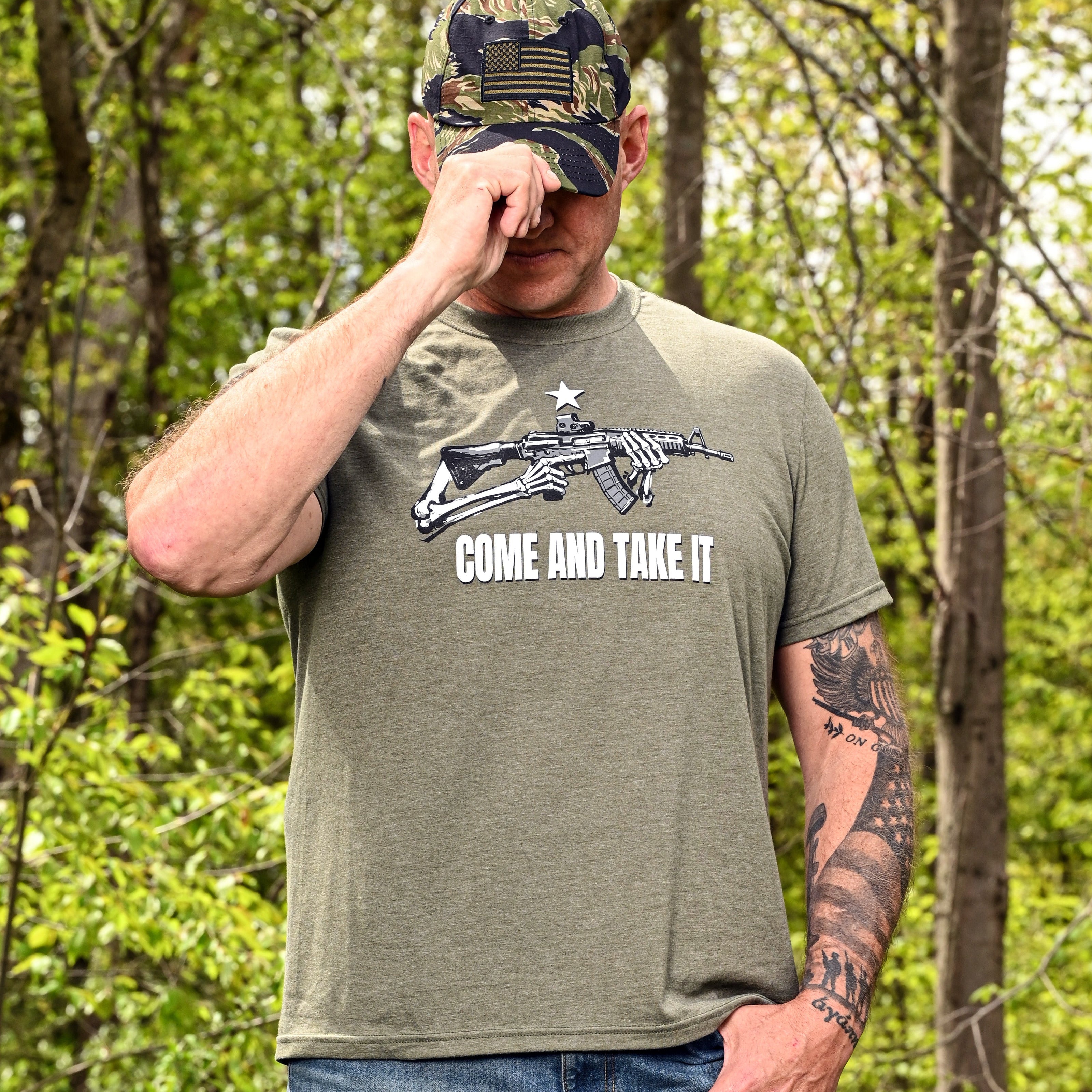 Men's Come & Take It 2A Patriotic T-Shirt