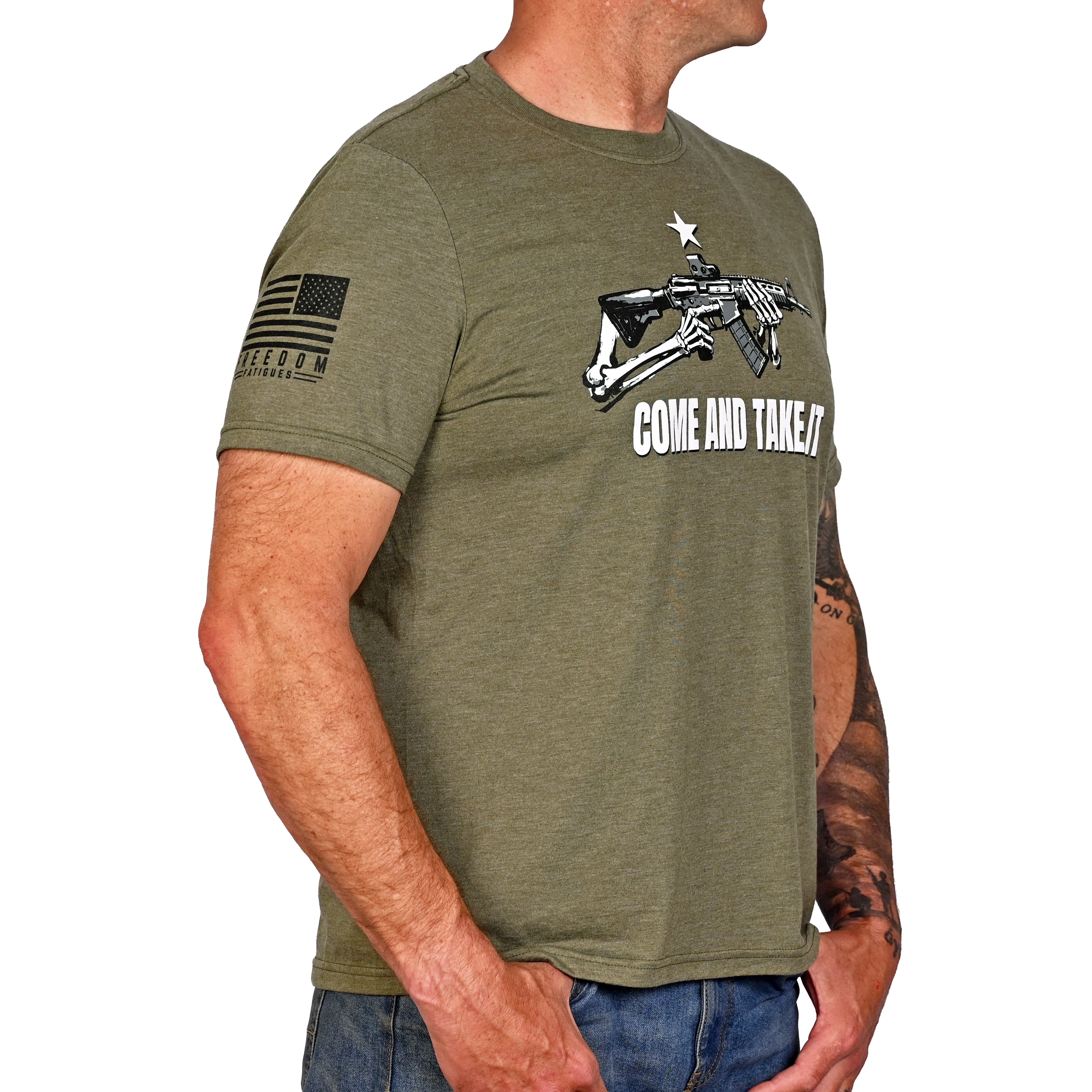 Men's Come & Take It 2A Patriotic T-Shirt