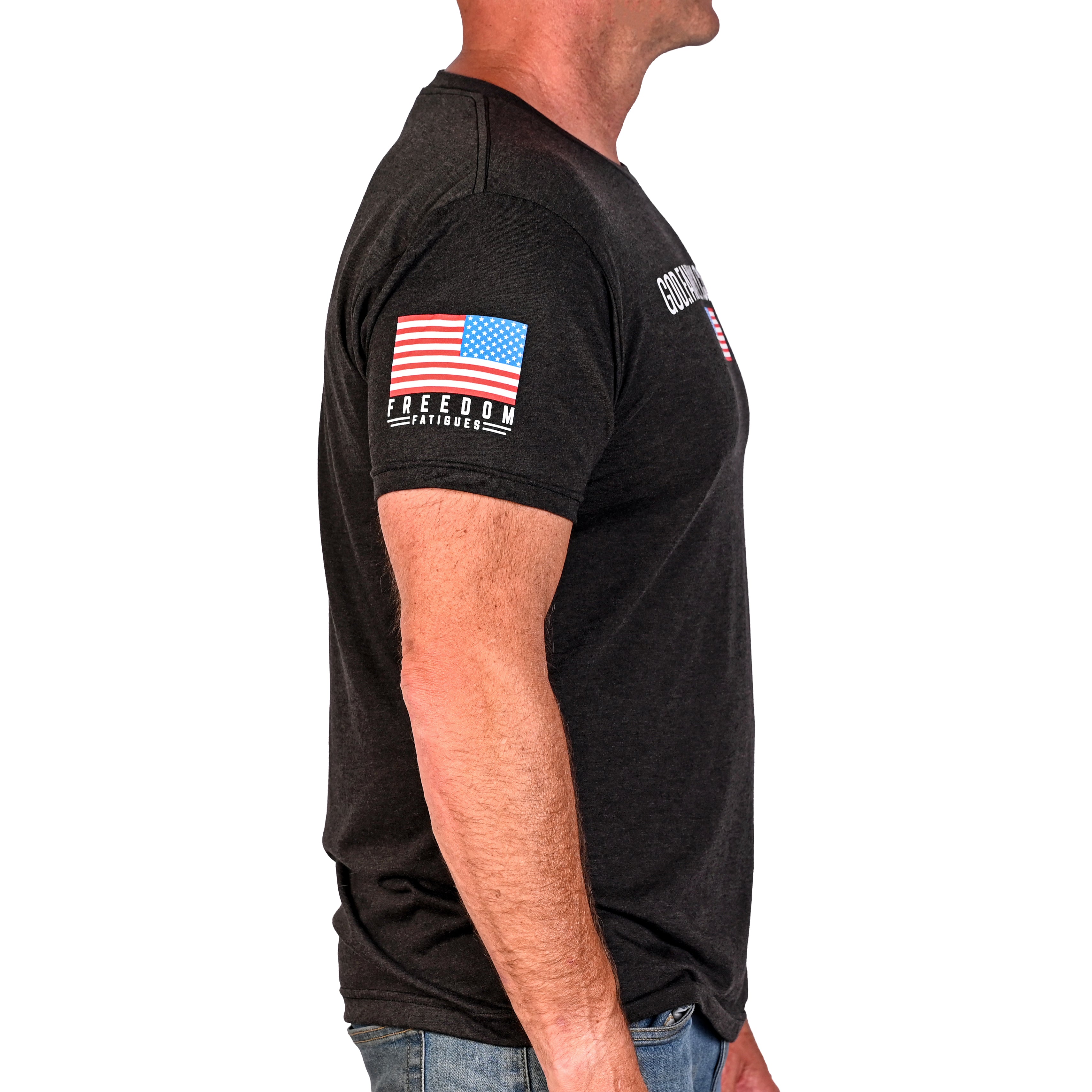 Men's God Family Country Patriotic T-Shirt