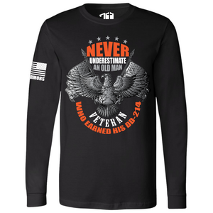 Never Underestimate Long Sleeve Sm / Black