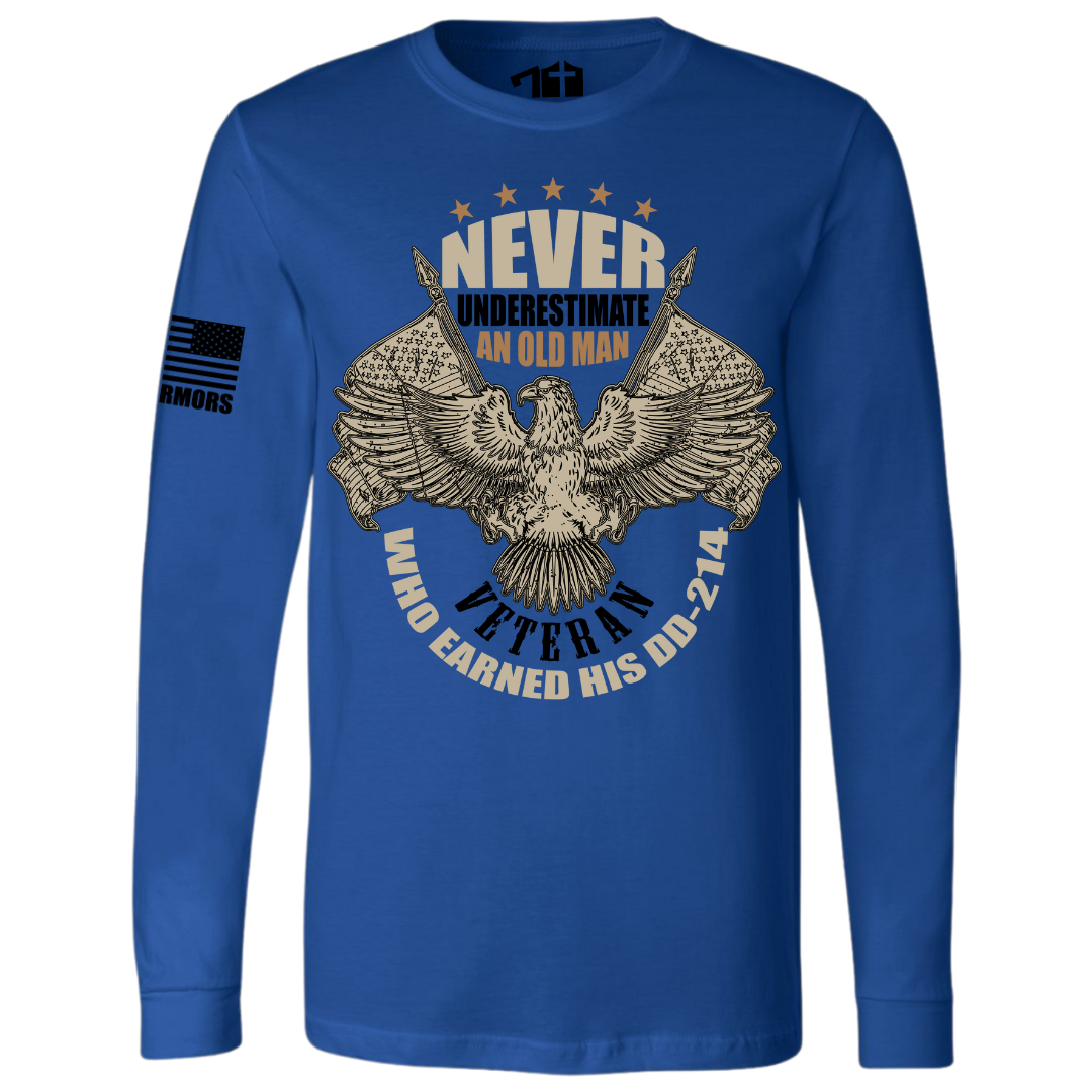 Never Underestimate Long Sleeve Sm / Black