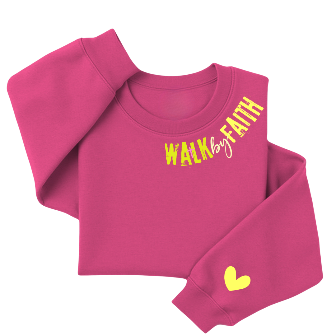 The Faith + Heart Crew Collection - Carry Girl Gear