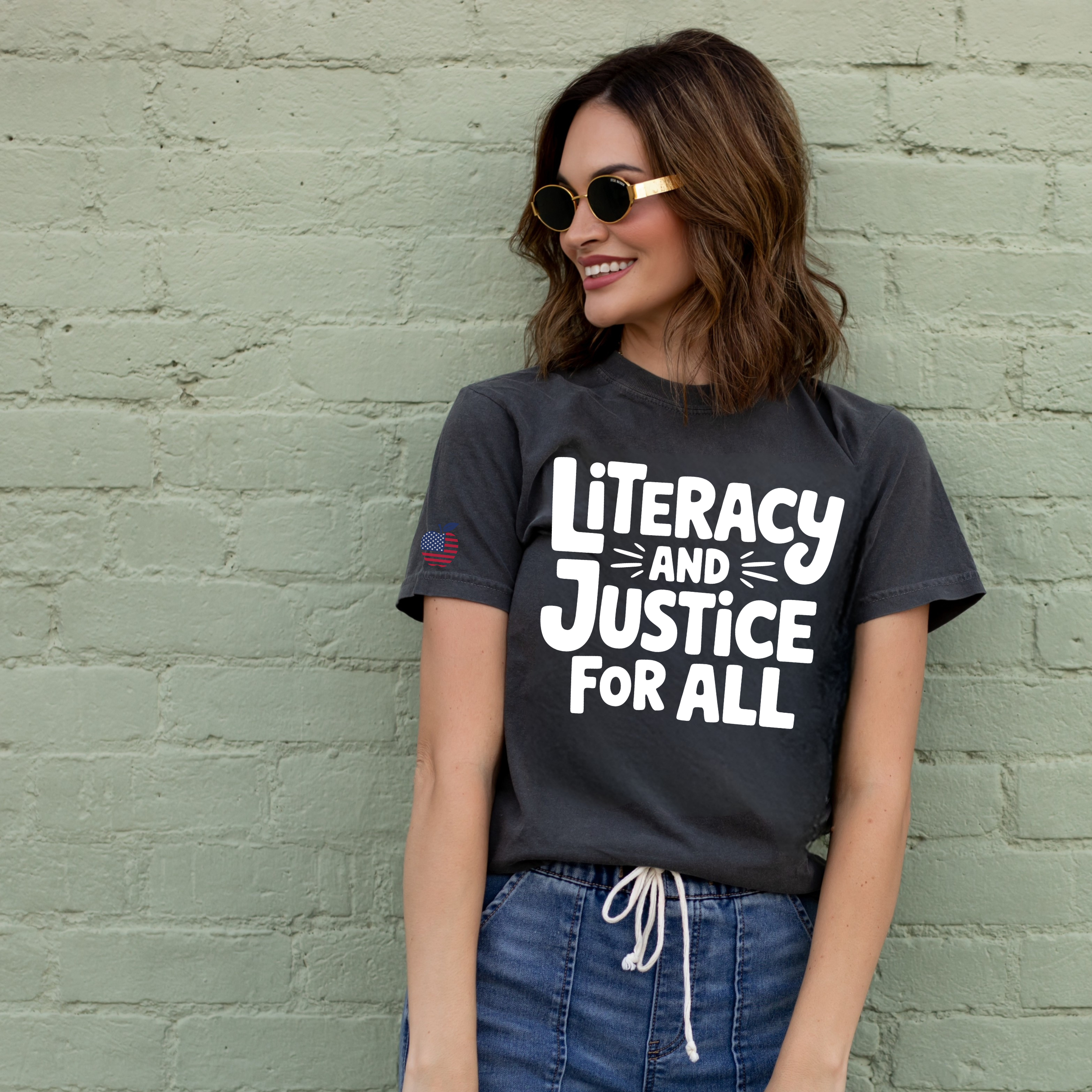 LITERACY & JUSTICE TEE