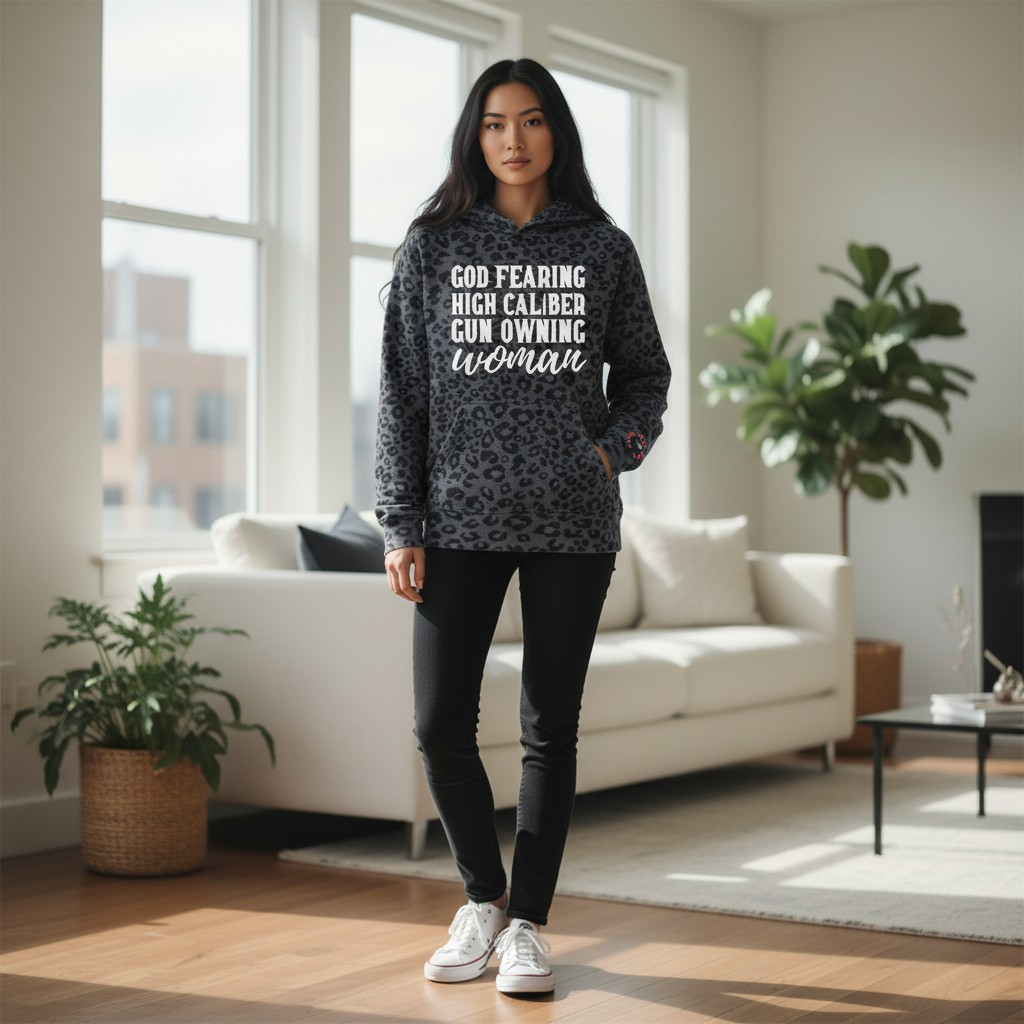 High Caliber Leopard Hoodie