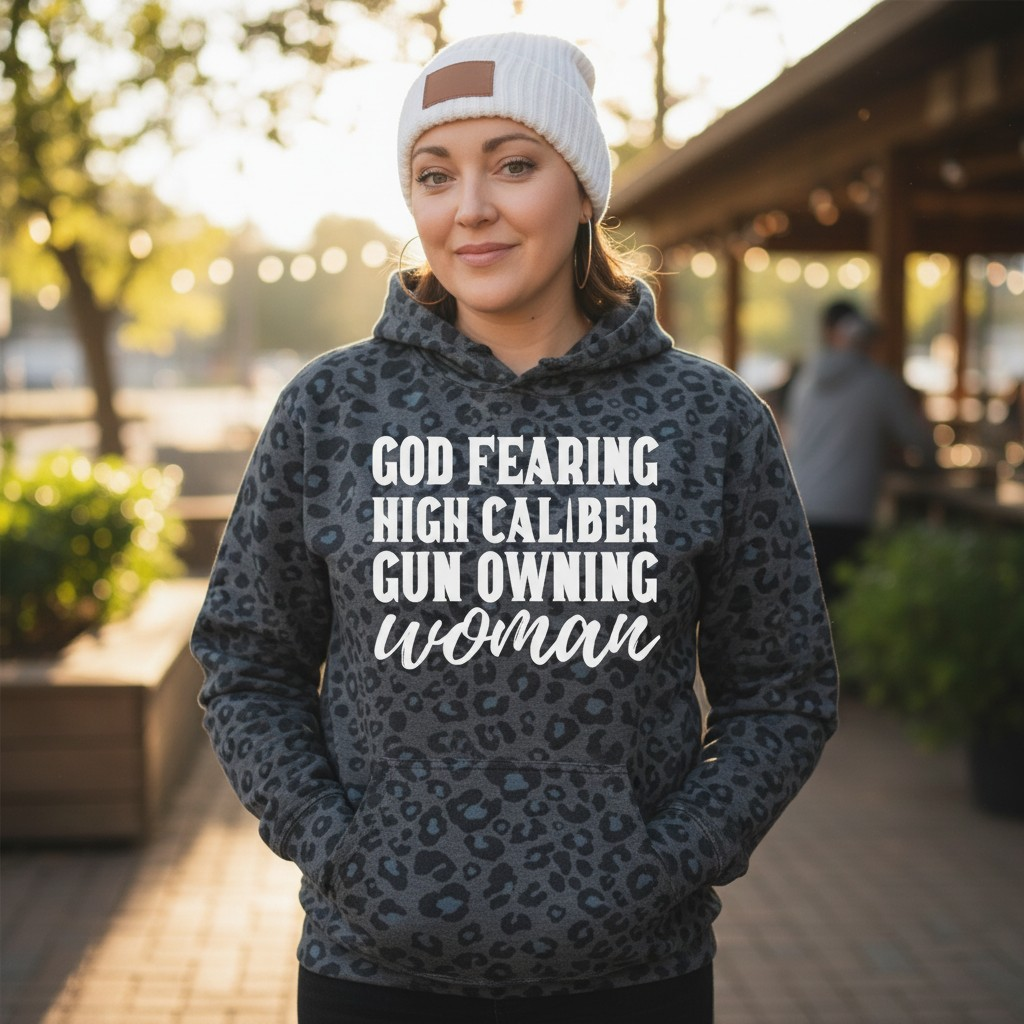 High Caliber Leopard Hoodie