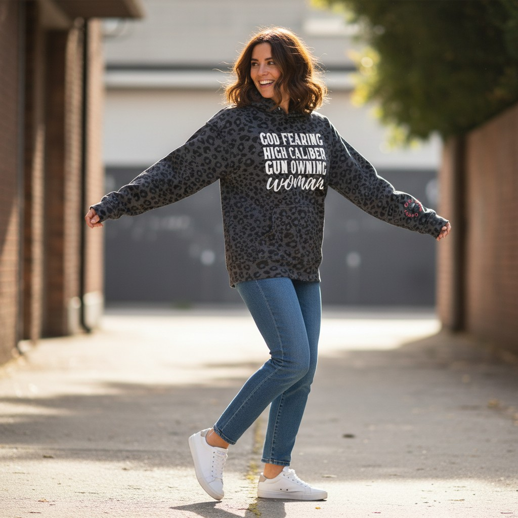 High Caliber Leopard Hoodie